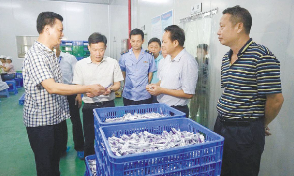 访广东亨盛维嘉食品工业有限公司董事长许占贤(图1)