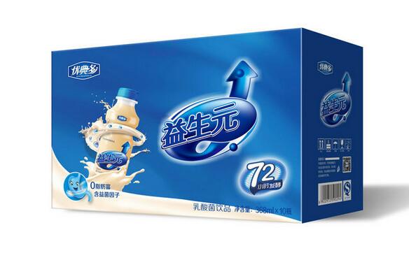 益生元72小时发酵牛奶乳酸菌饮料(图1)